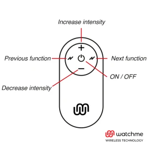 WATCHME - CONTROLE REMOTO UNIVERSAL PRETO